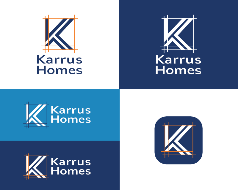 Logo Design by Darlene for Karrus Homes | Design #37788435