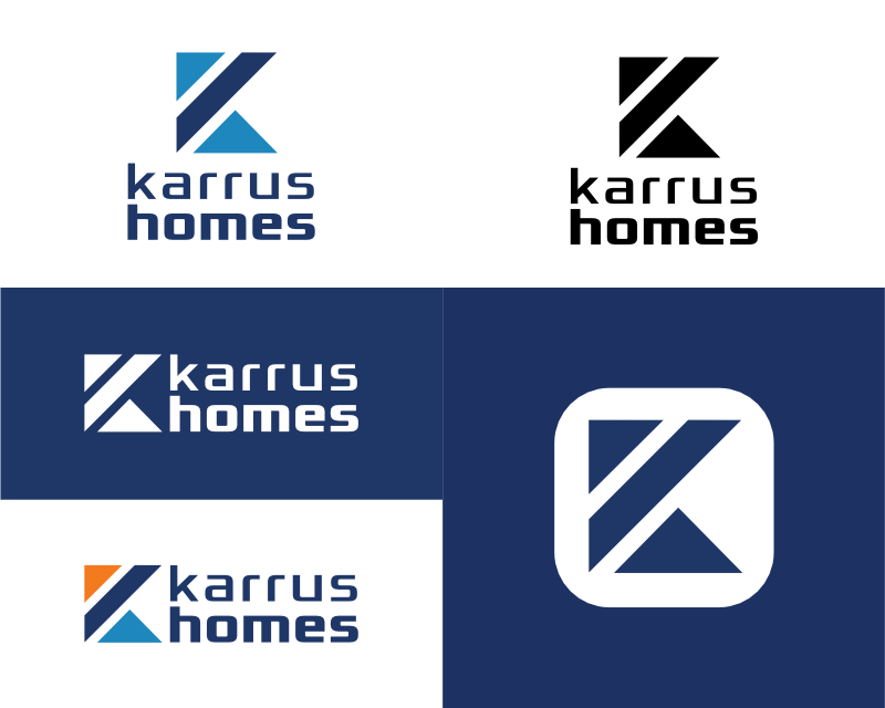 Logo Design by Darlene for Karrus Homes | Design #37788570