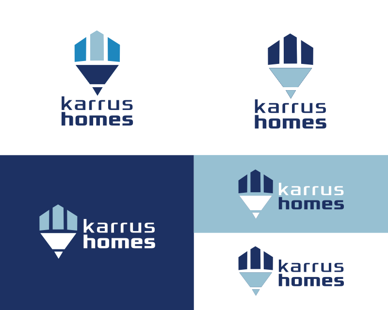 Logo Design by Darlene for Karrus Homes | Design #37789551