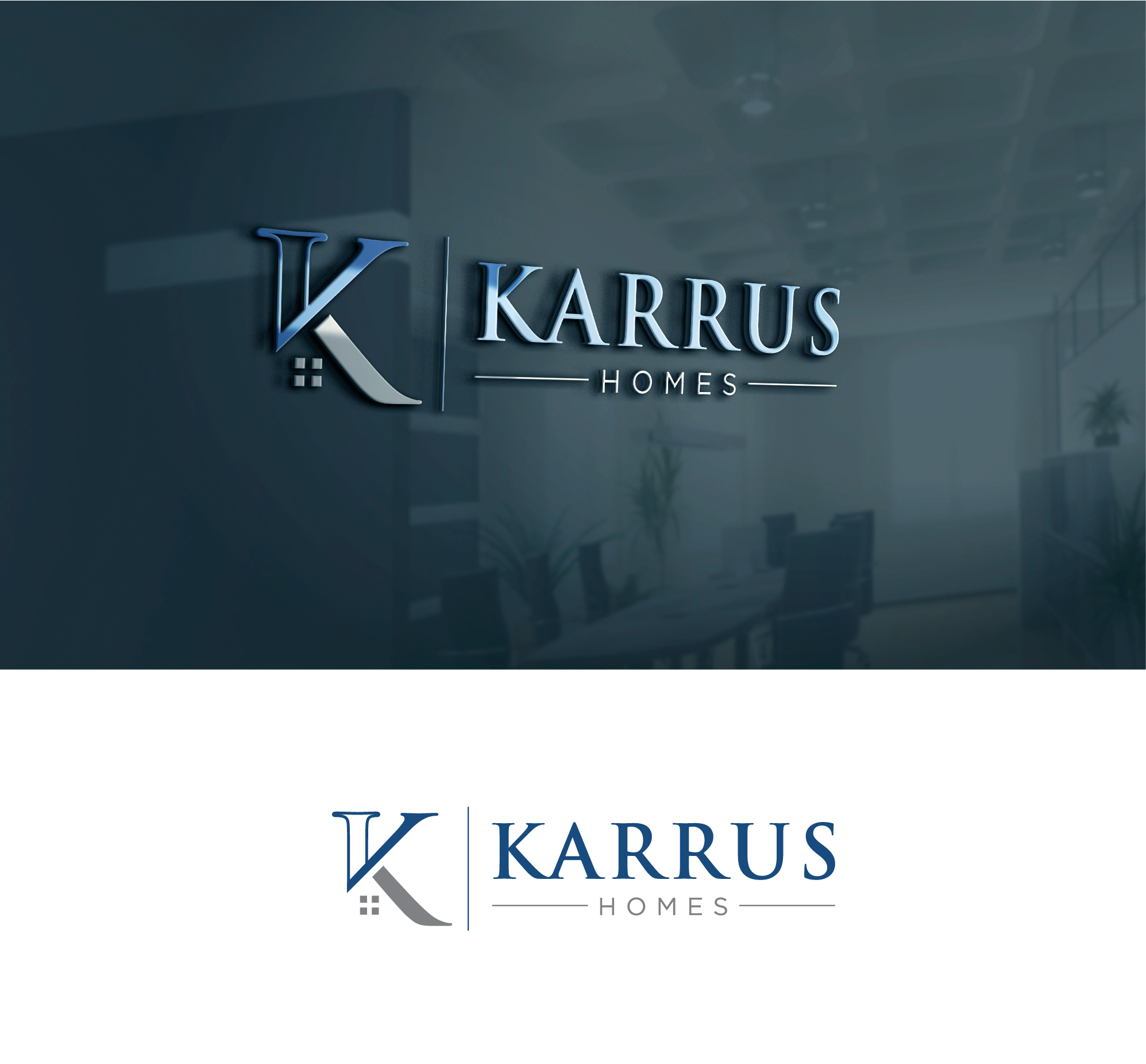 Logo Design by sushsharma99 for Karrus Homes | Design #37797044