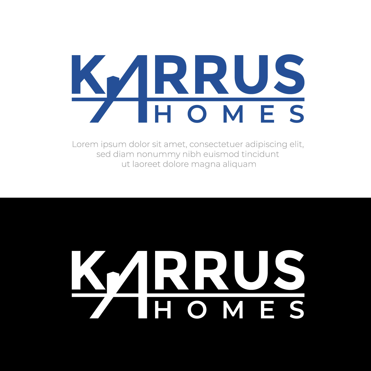 Logo Design by Superbeam for Karrus Homes | Design #37796511