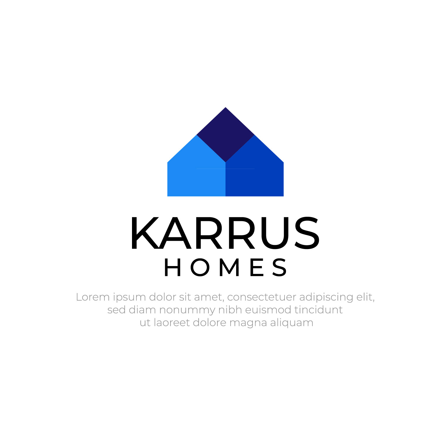 Logo Design by Superbeam for Karrus Homes | Design #37801186