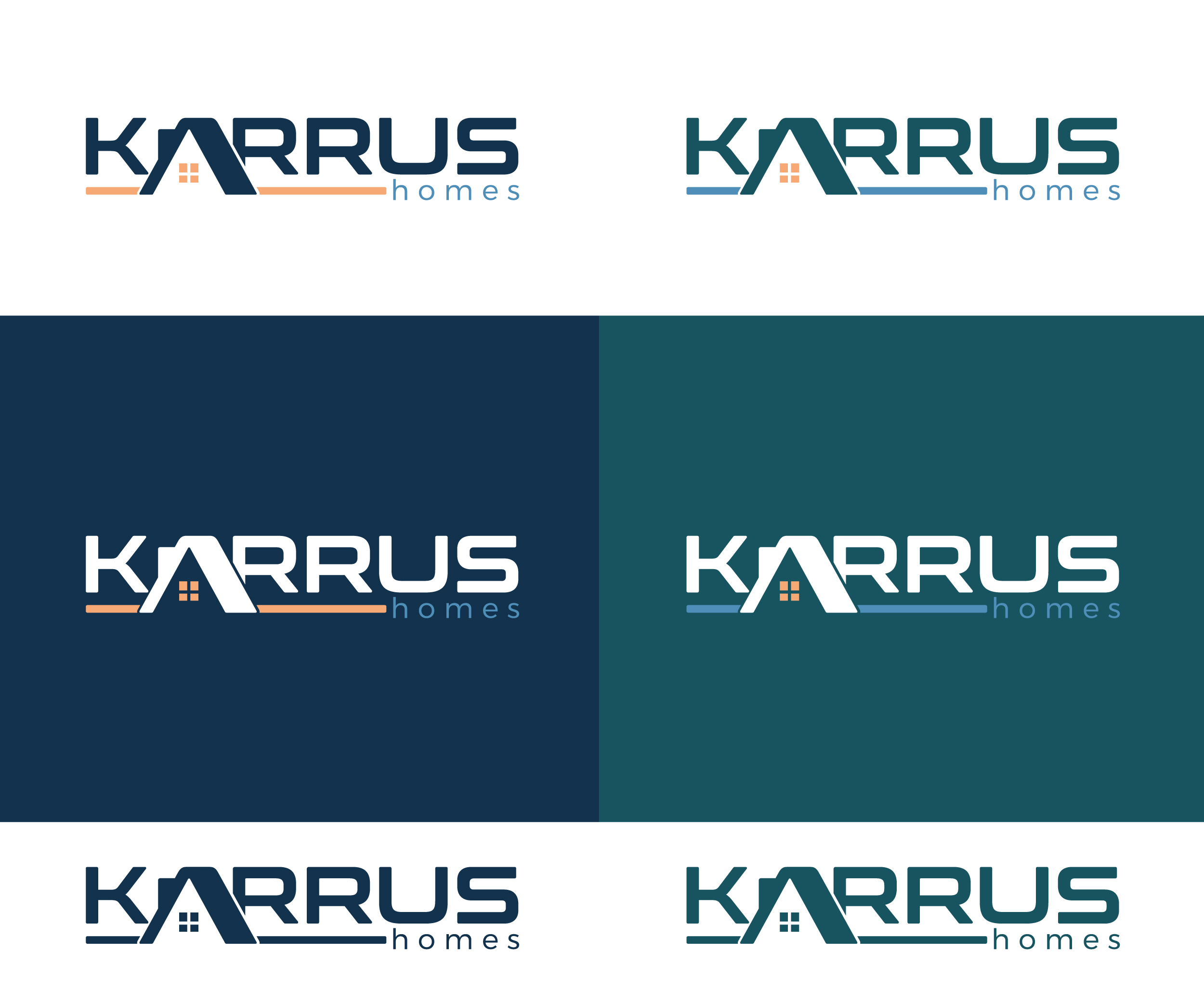 Logo Design by fue for Karrus Homes | Design #37802357