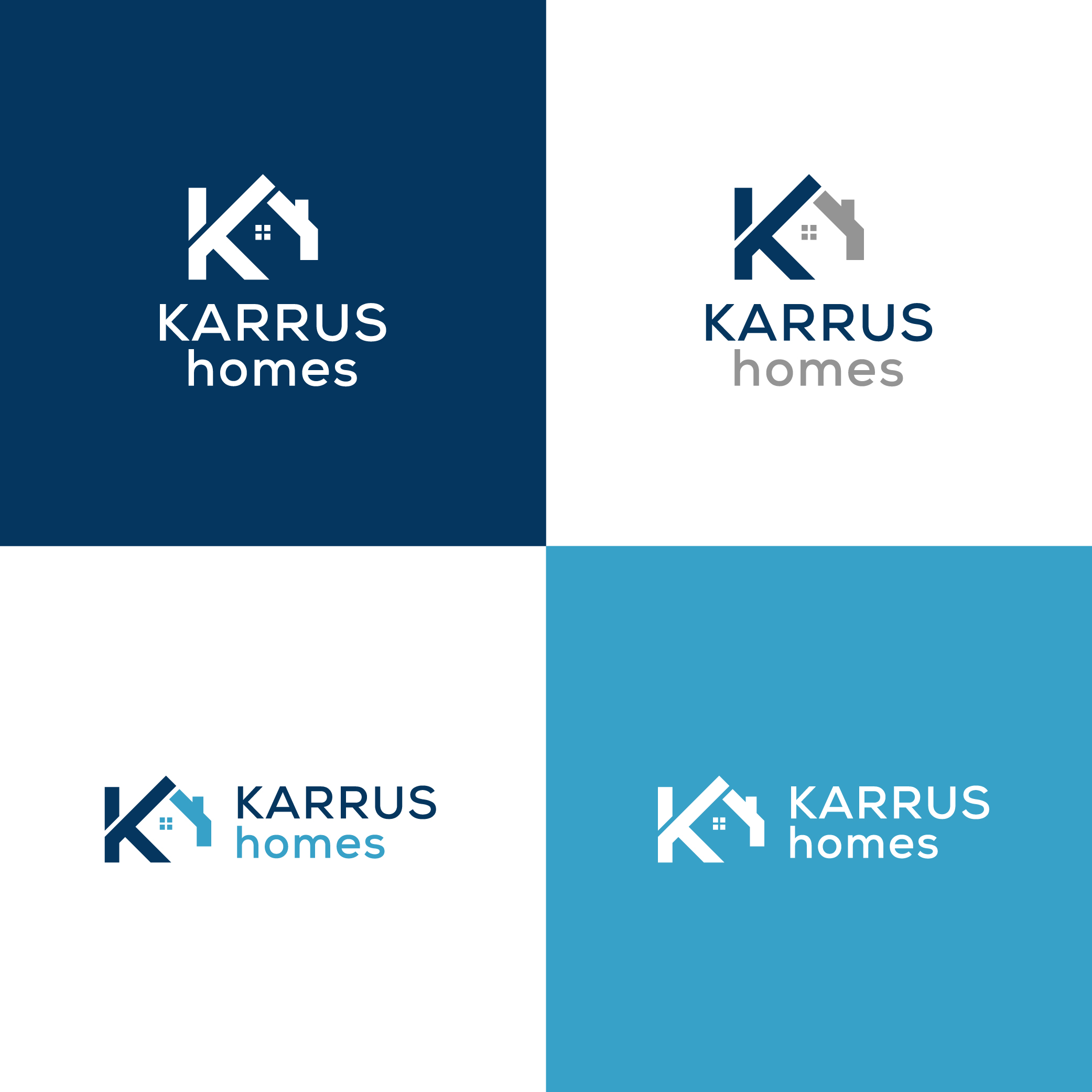 Logo Design by AL-BARAKAH for Karrus Homes | Design #37769786