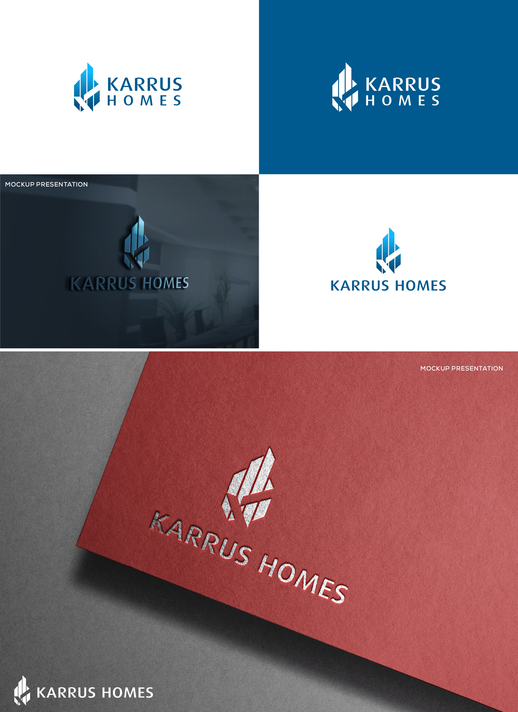 Logo Design by AL-BARAKAH for Karrus Homes | Design #37770194