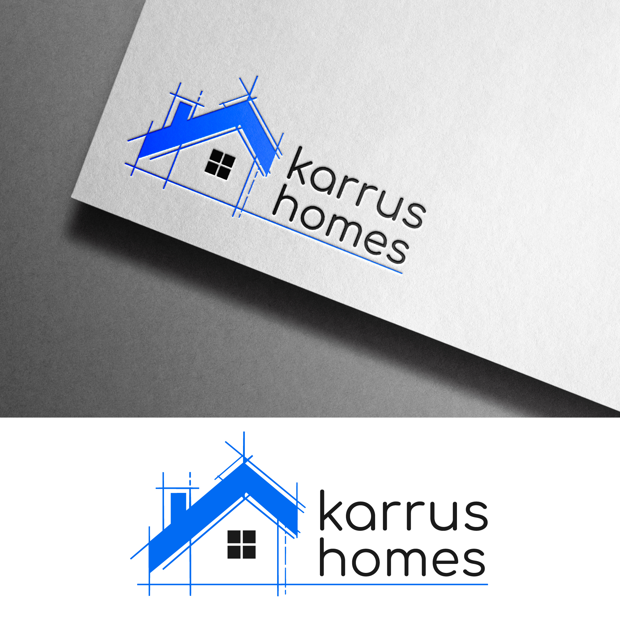Logo Design by Prodesign81 for Karrus Homes | Design #37794453