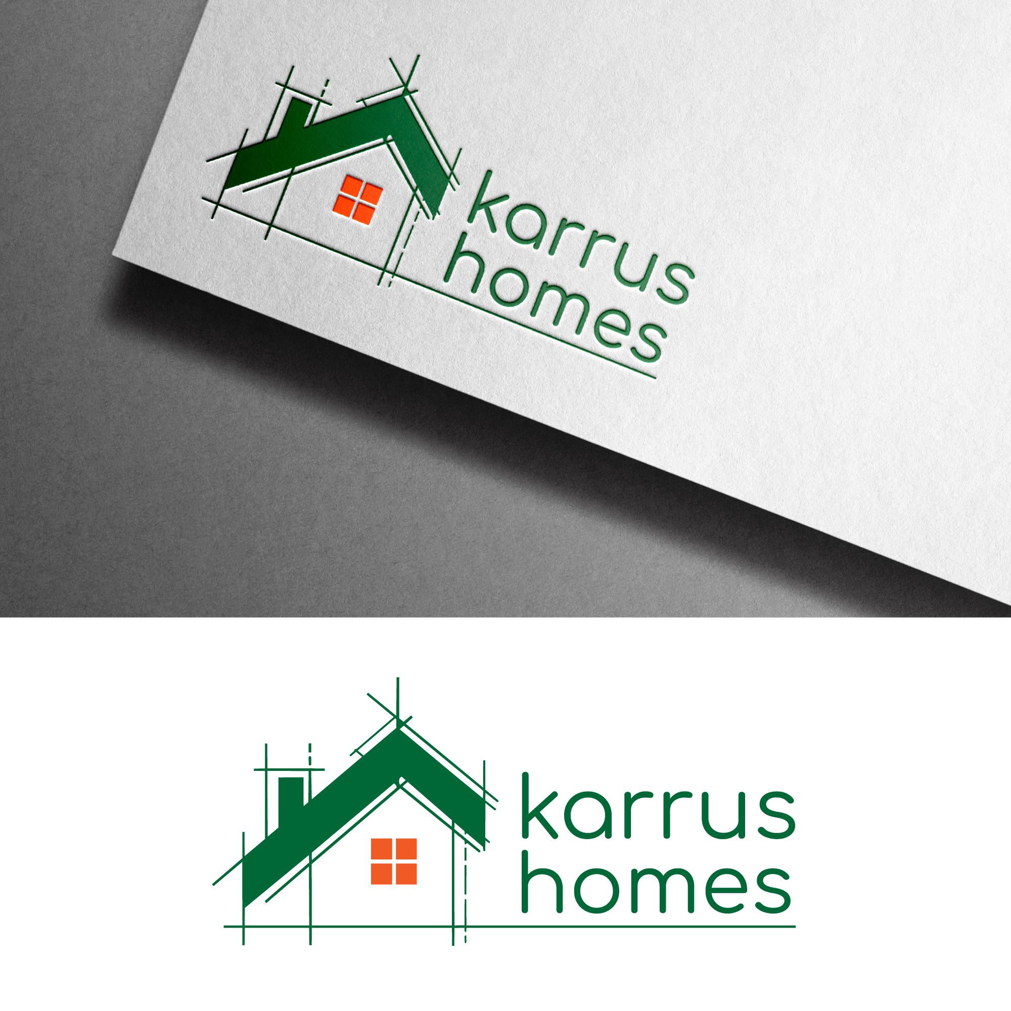 Logo Design by Prodesign81 for Karrus Homes | Design #37794454