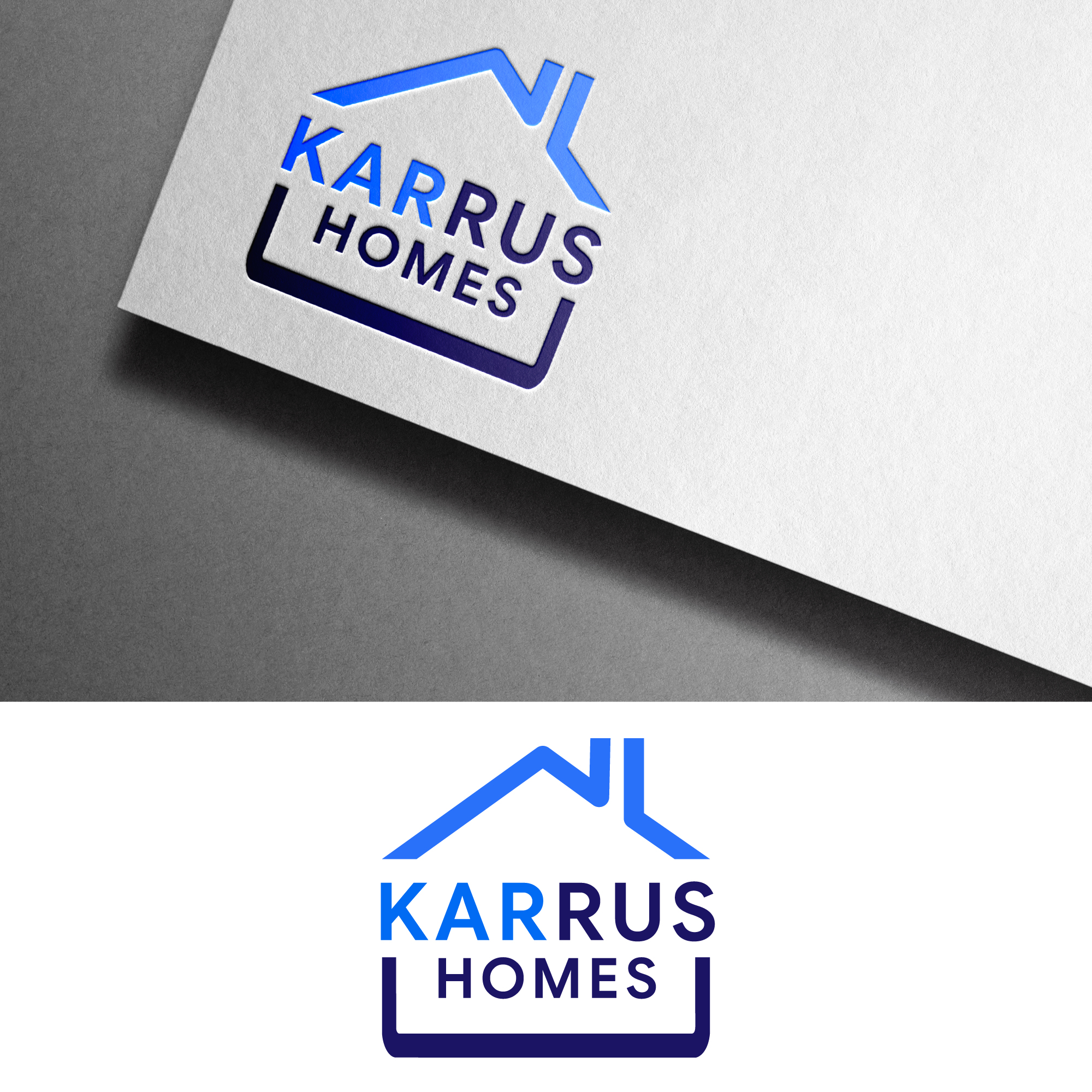 Logo Design by Prodesign81 for Karrus Homes | Design #37801304