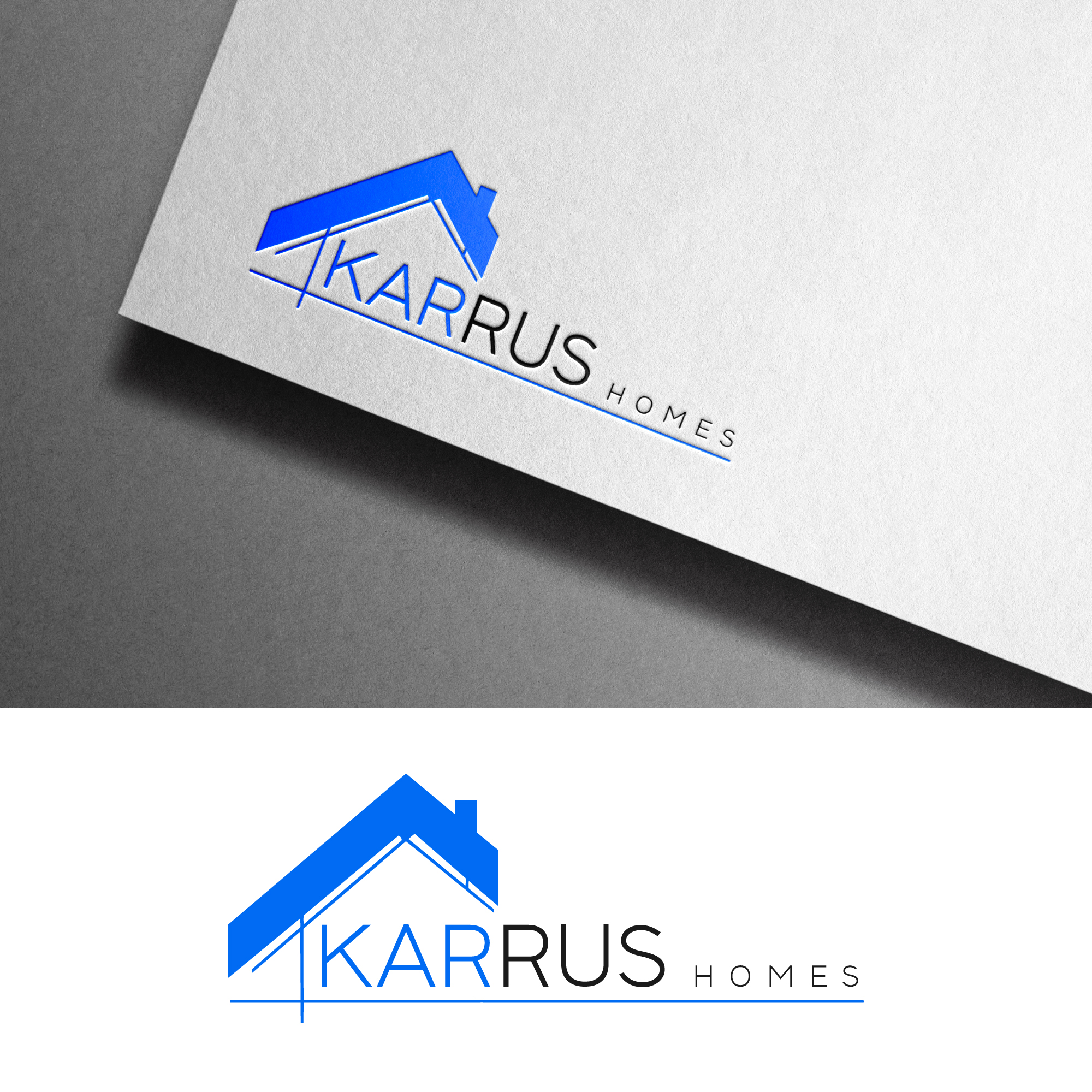 Logo Design by Prodesign81 for Karrus Homes | Design #37801305