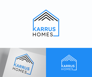 Logo Design by Zak deZign for Karrus Homes | Design: #37800793