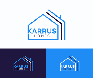 Logo Design by Zak deZign for Karrus Homes | Design: #37800827