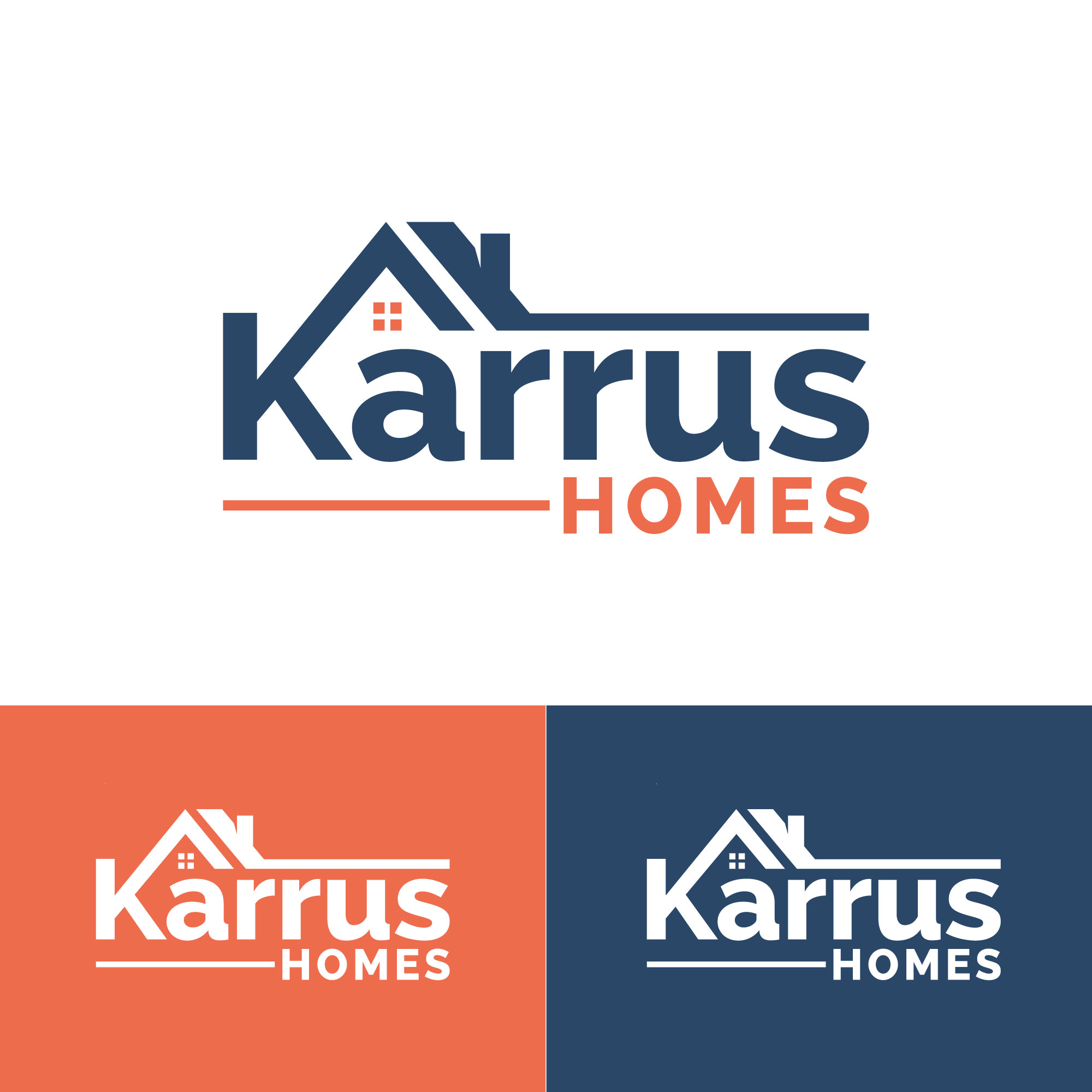 Logo Design by PureDesign2.0 for Karrus Homes | Design #37770961
