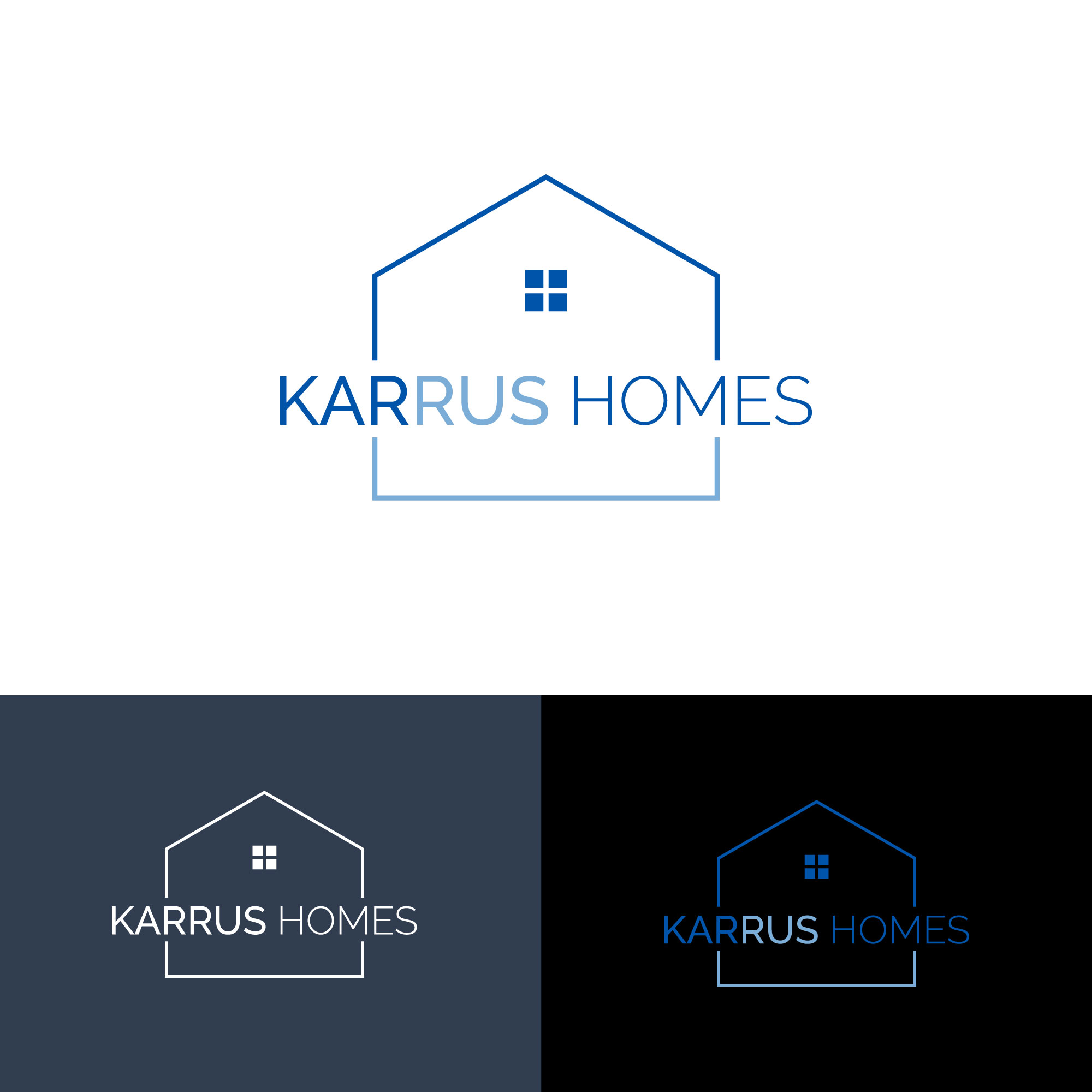 Logo Design by PureDesign2.0 for Karrus Homes | Design #37801036