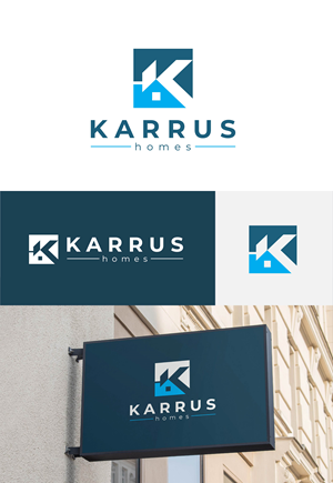 Logo Design by genzo for Karrus Homes | Design: #37789966