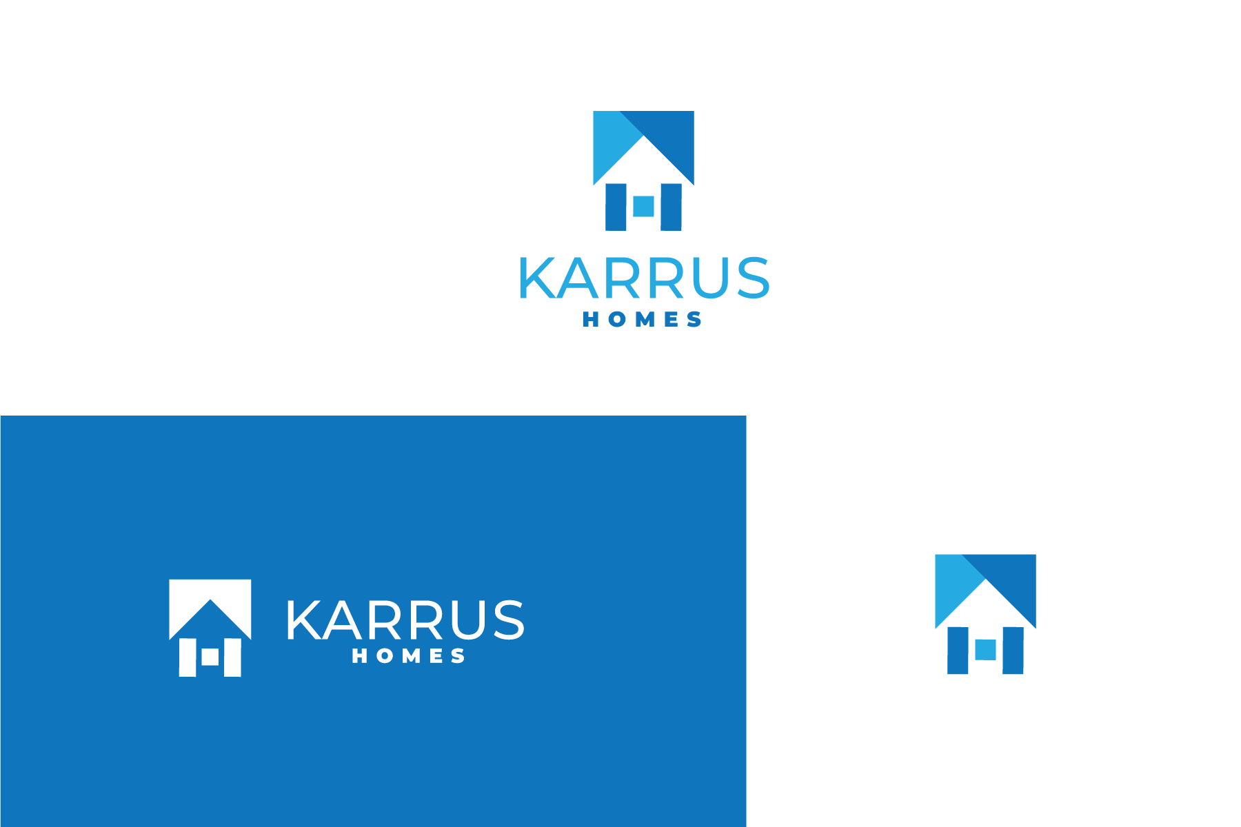 Logo Design by KREATIVE S - LOGO DESIGN for Karrus Homes | Design #37770962