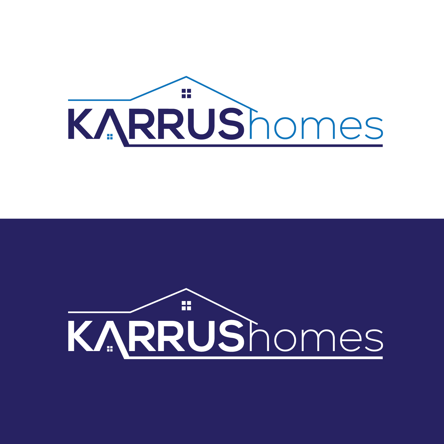 Logo Design by geni for Karrus Homes | Design #37790632