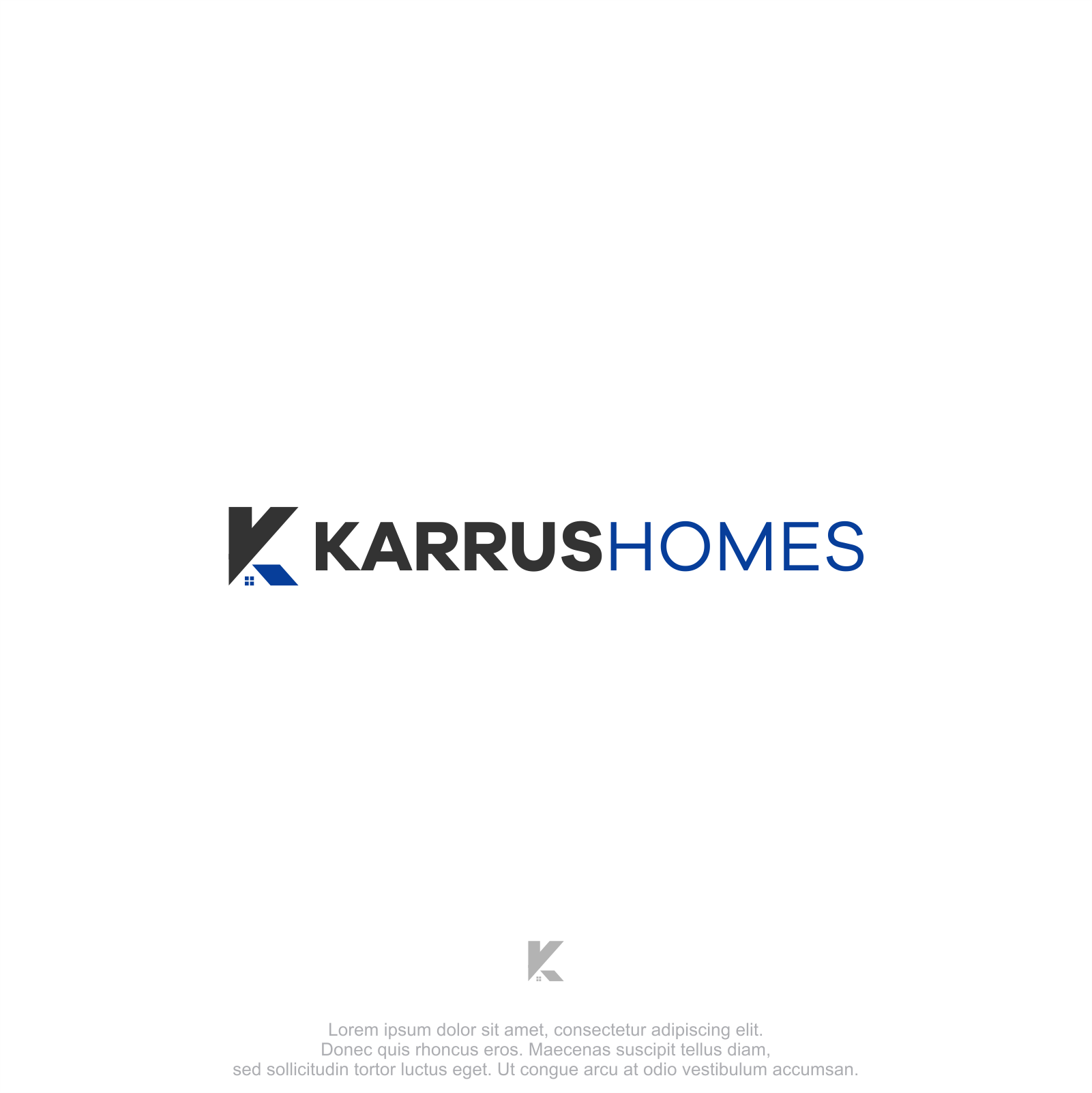 Logo Design by M.Syaiful Huda for Karrus Homes | Design #37769935