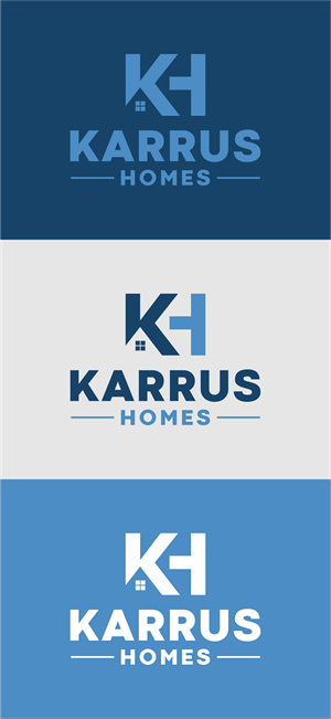 Logo Design by shiroRo for Karrus Homes | Design: #37792343