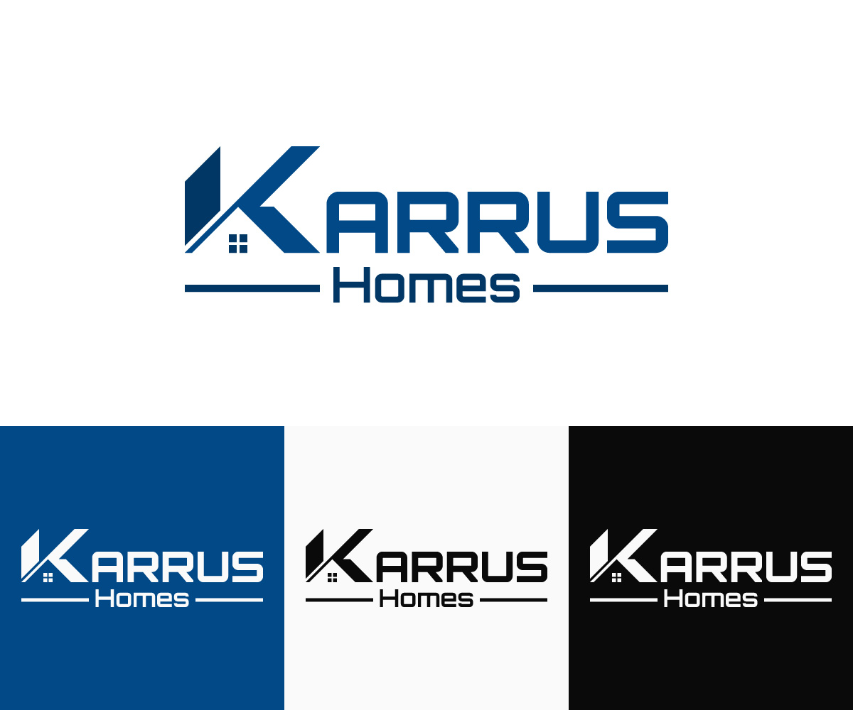 Logo Design by Dot.Dedi for Karrus Homes | Design #37769067