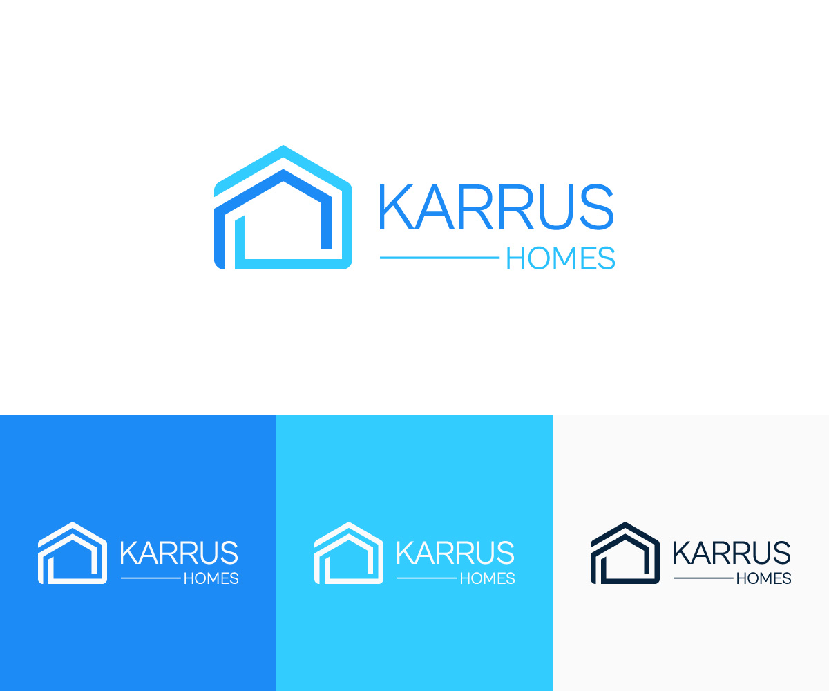 Logo Design by Dot.Dedi for Karrus Homes | Design #37802810