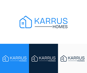 Logo Design by Dot.Dedi for Karrus Homes | Design: #37803318