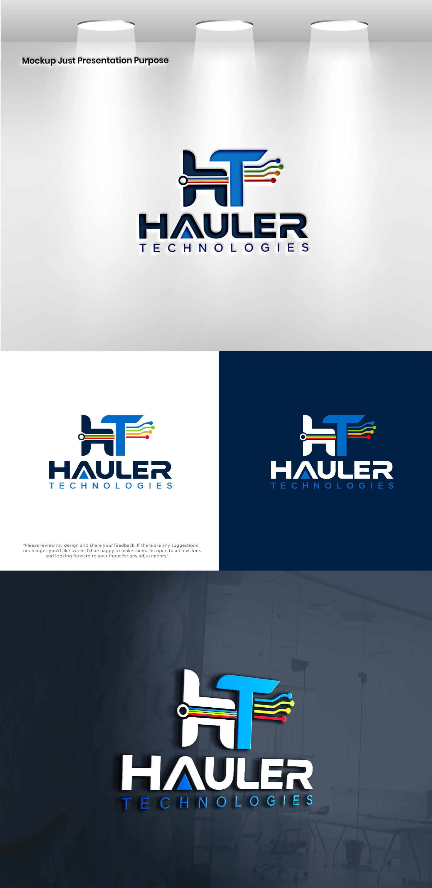 Logo Design by Pixel Signature for Hauler Technologies s.r.o. | Design #37784145
