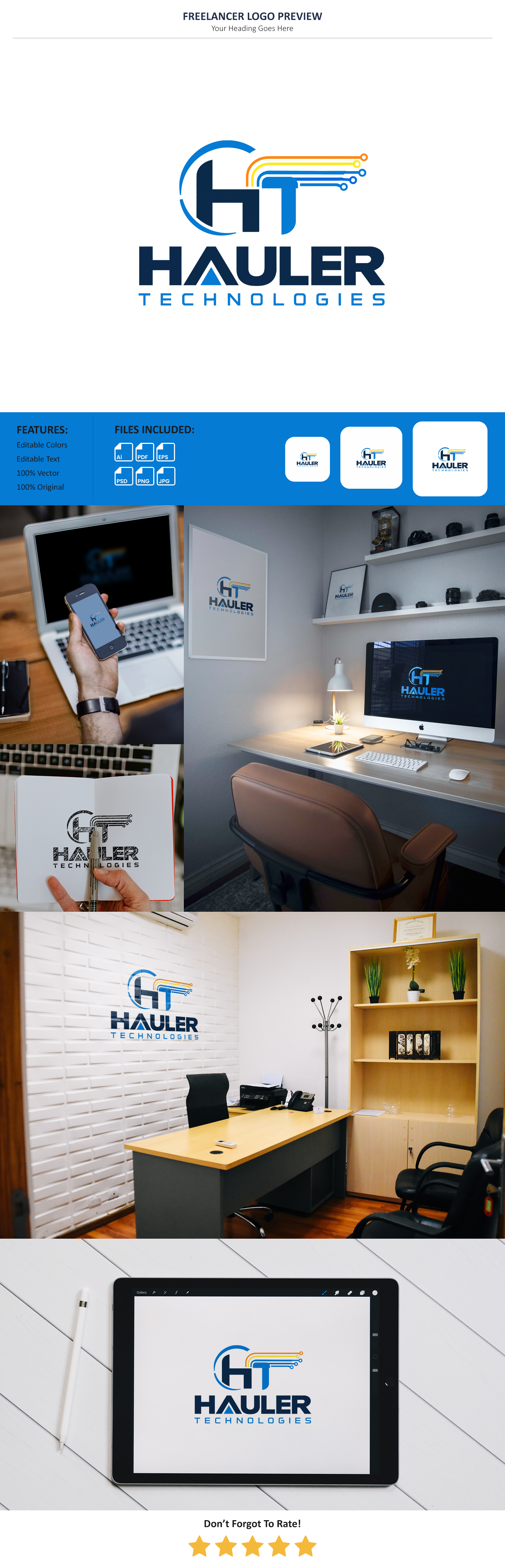 Logo Design by Pixel Signature for Hauler Technologies s.r.o. | Design #37784146