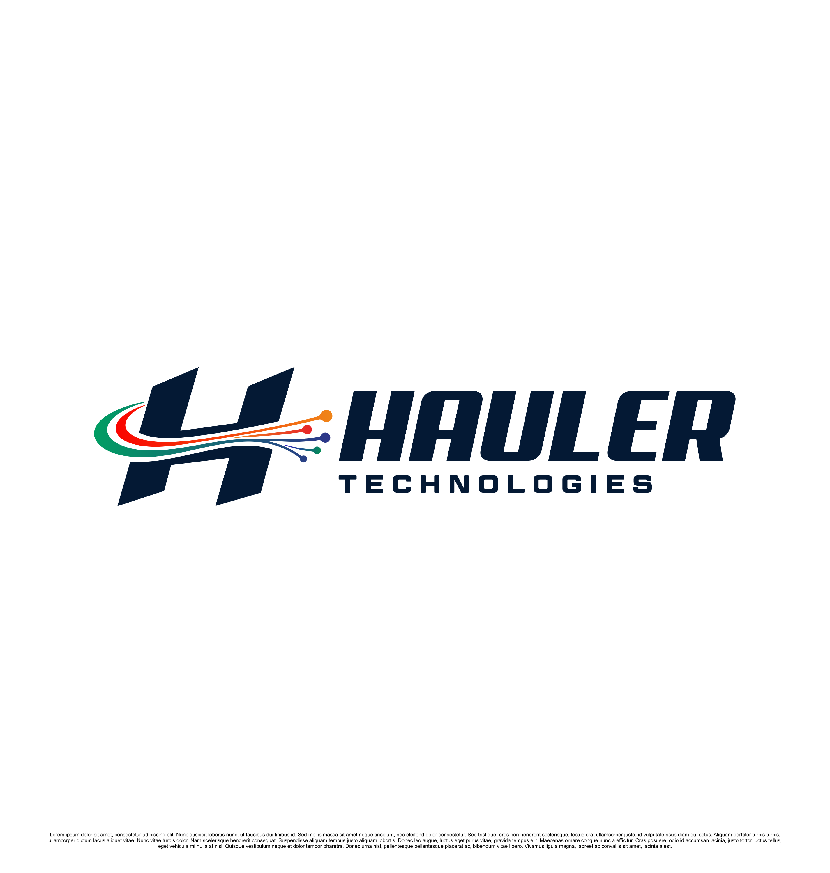 Logo Design by kebusibud for Hauler Technologies s.r.o. | Design #37783451
