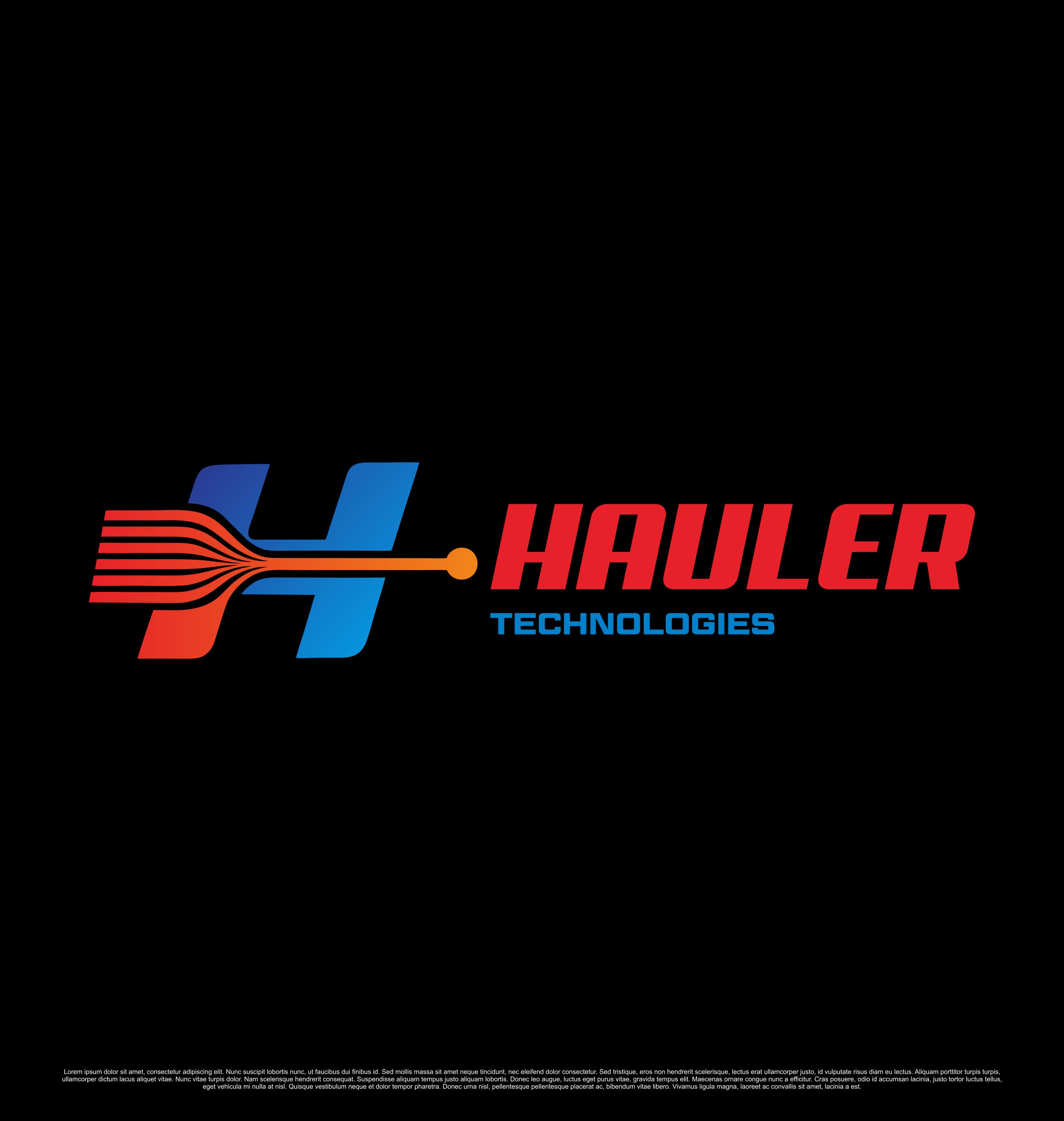 Logo Design by kebusibud for Hauler Technologies s.r.o. | Design #37783452