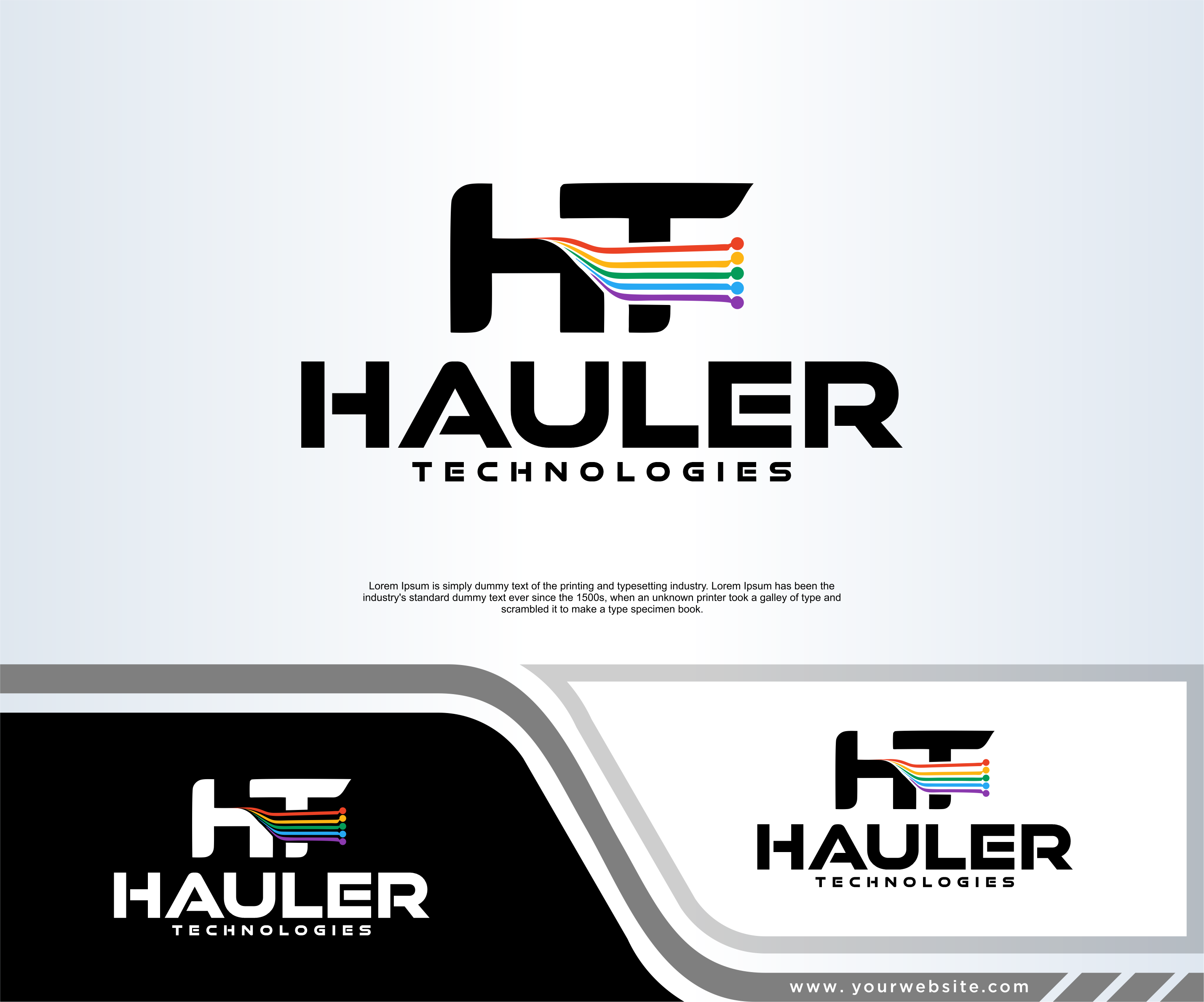 Logo Design by IKI IKU for Hauler Technologies s.r.o. | Design #37784850