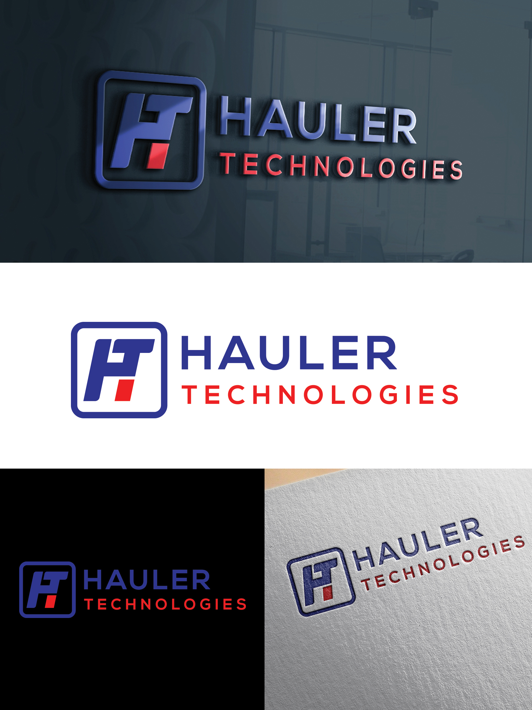 Logo Design by Md Hasibur Rahman for Hauler Technologies s.r.o. | Design #37790325