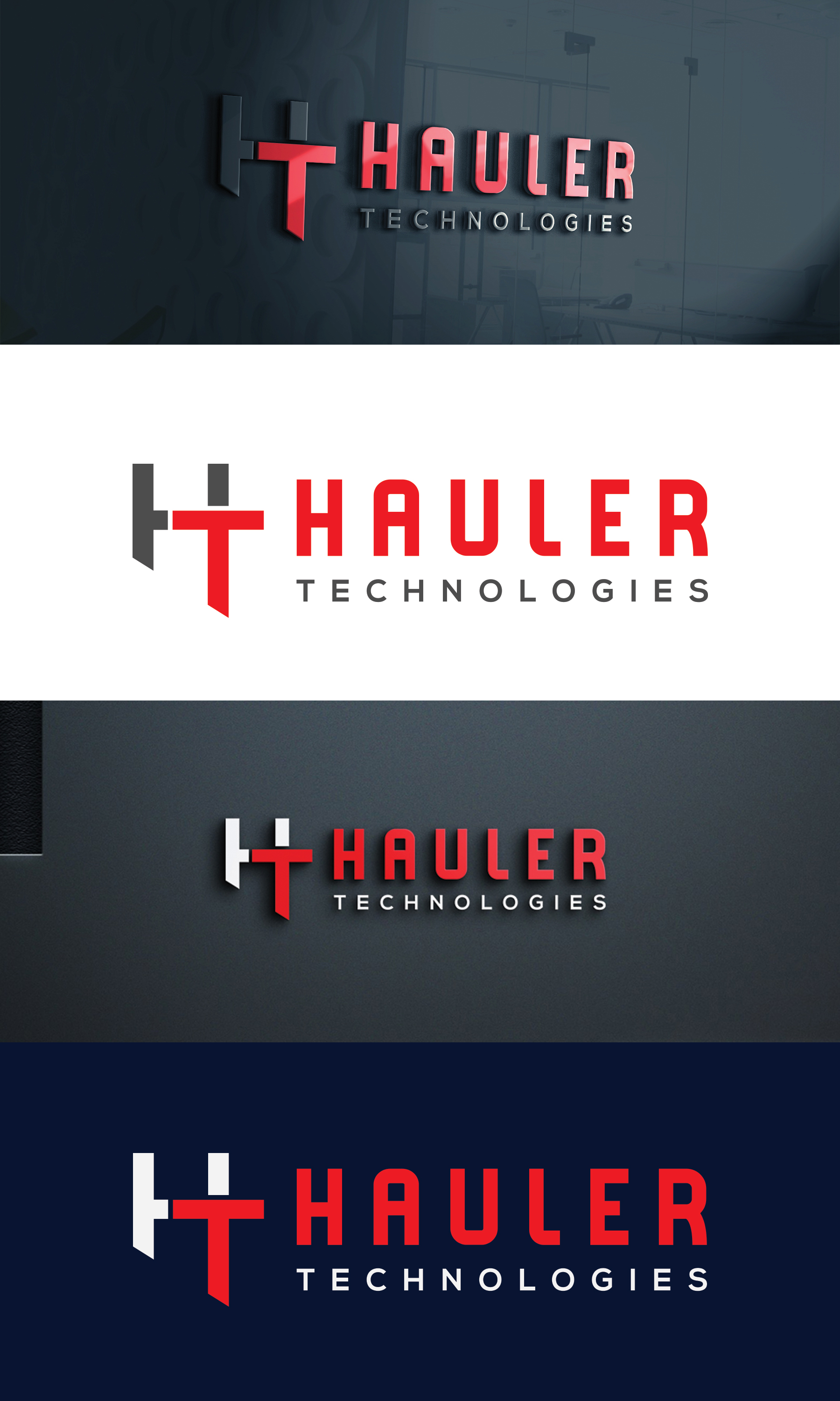 Logo Design by Md Hasibur Rahman for Hauler Technologies s.r.o. | Design #37790326