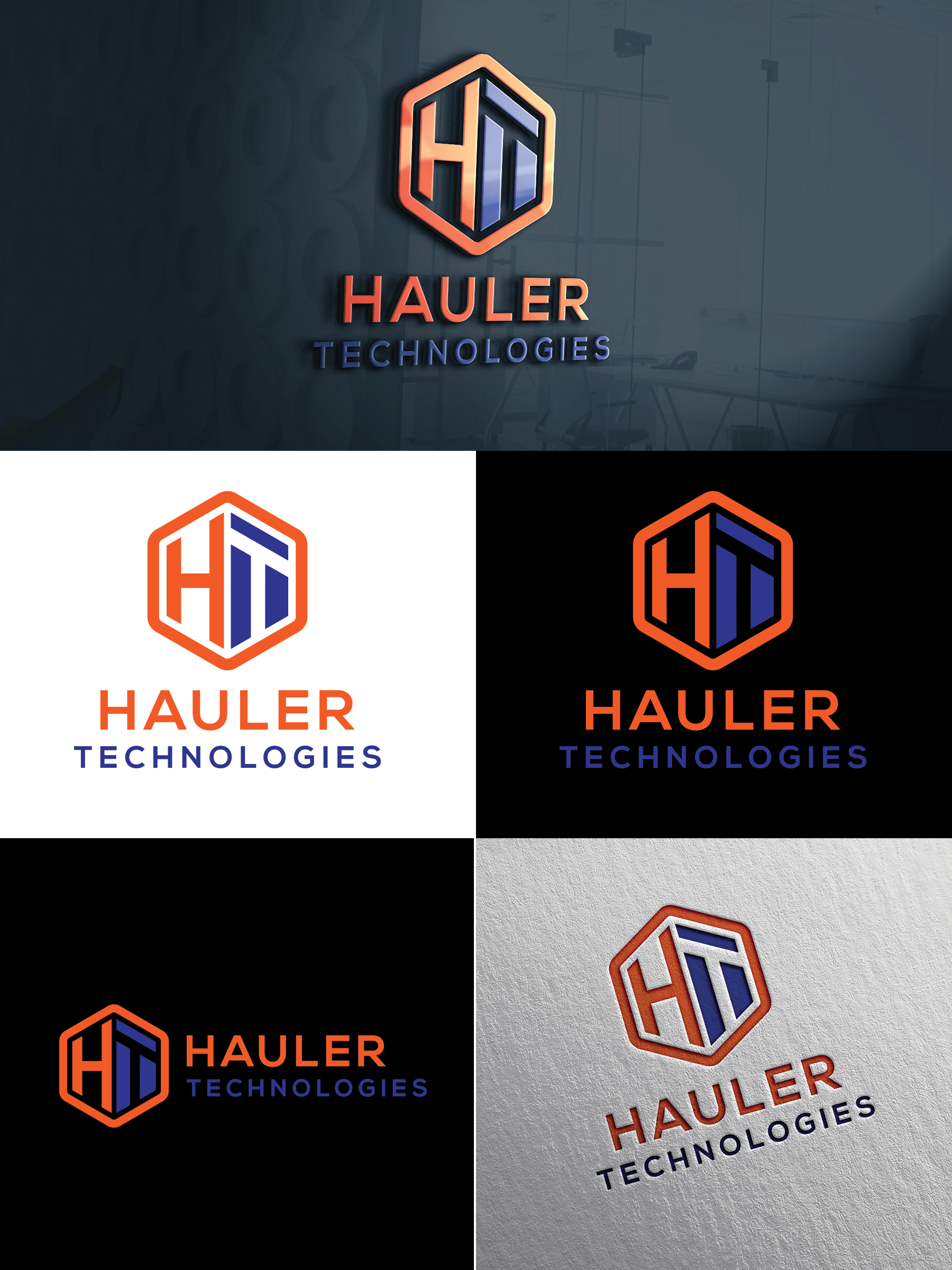 Logo Design by Md Hasibur Rahman for Hauler Technologies s.r.o. | Design #37790407