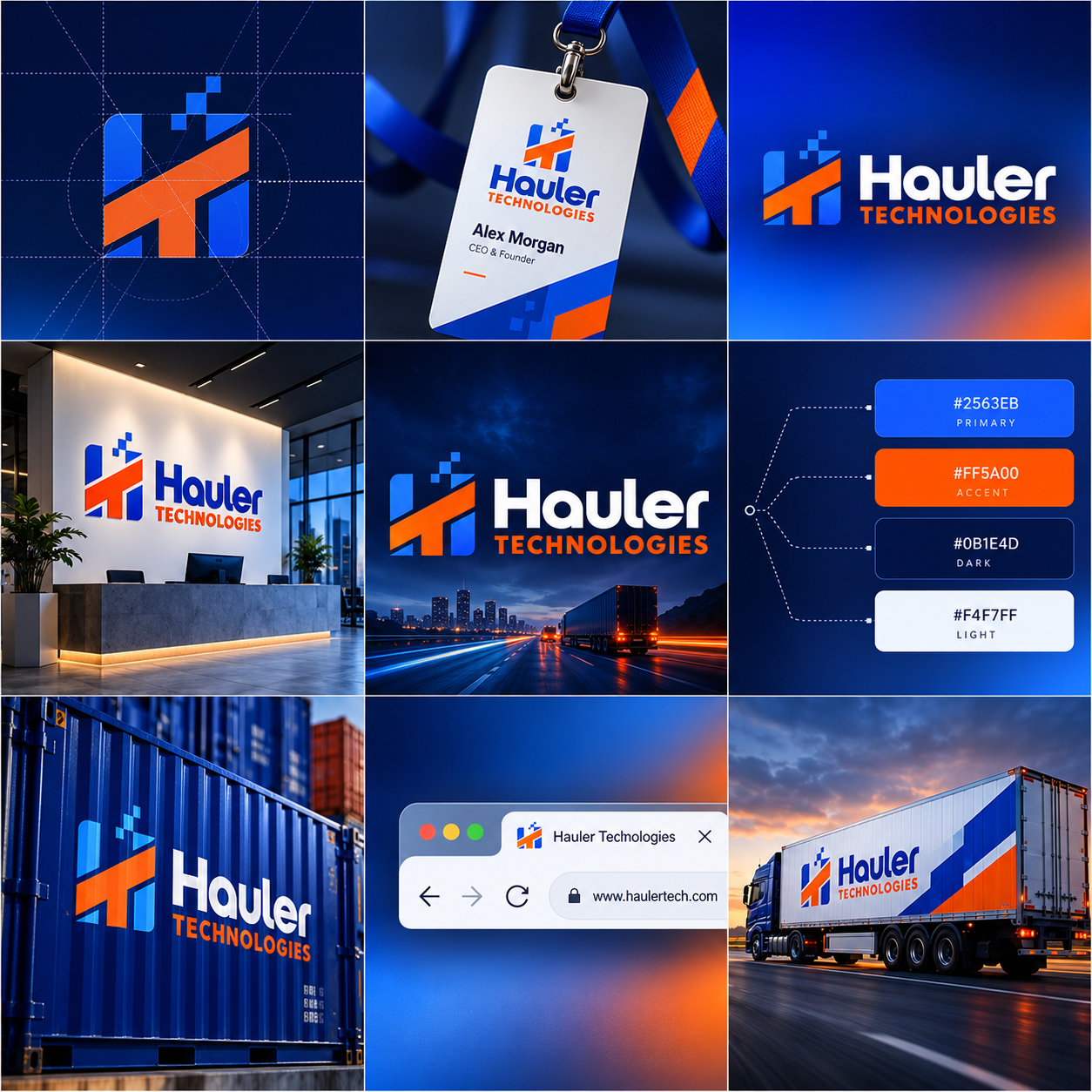 Logo Design by  Graphic JunctionPro for Hauler Technologies s.r.o. | Design #37788501