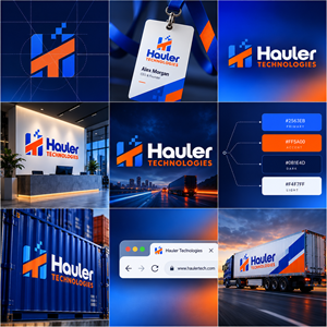 Logo Design by  Graphic JunctionPro for Hauler Technologies s.r.o. | Design: #37788501