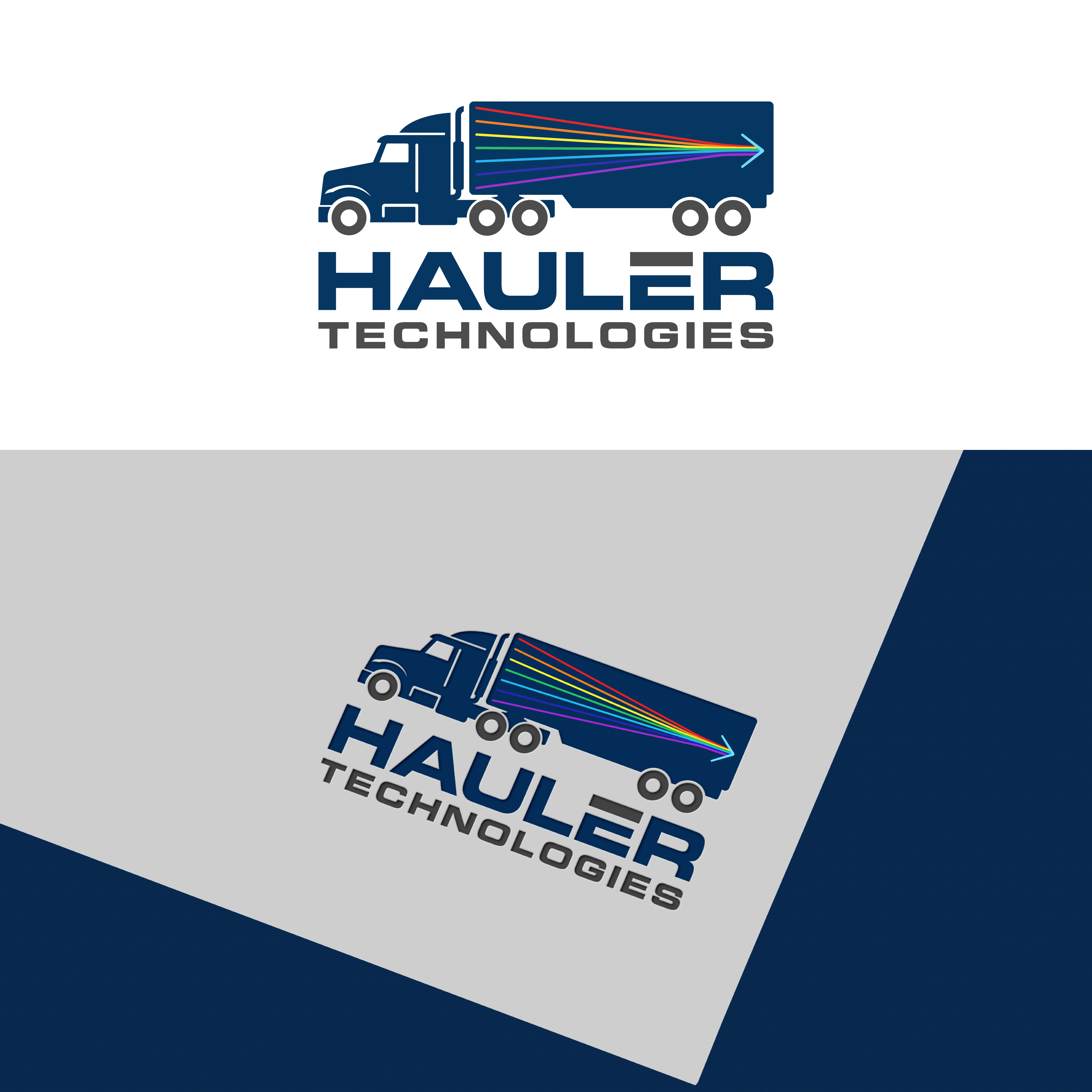 Logo Design by Jubaidur Creative Designer for Hauler Technologies s.r.o. | Design #37784451