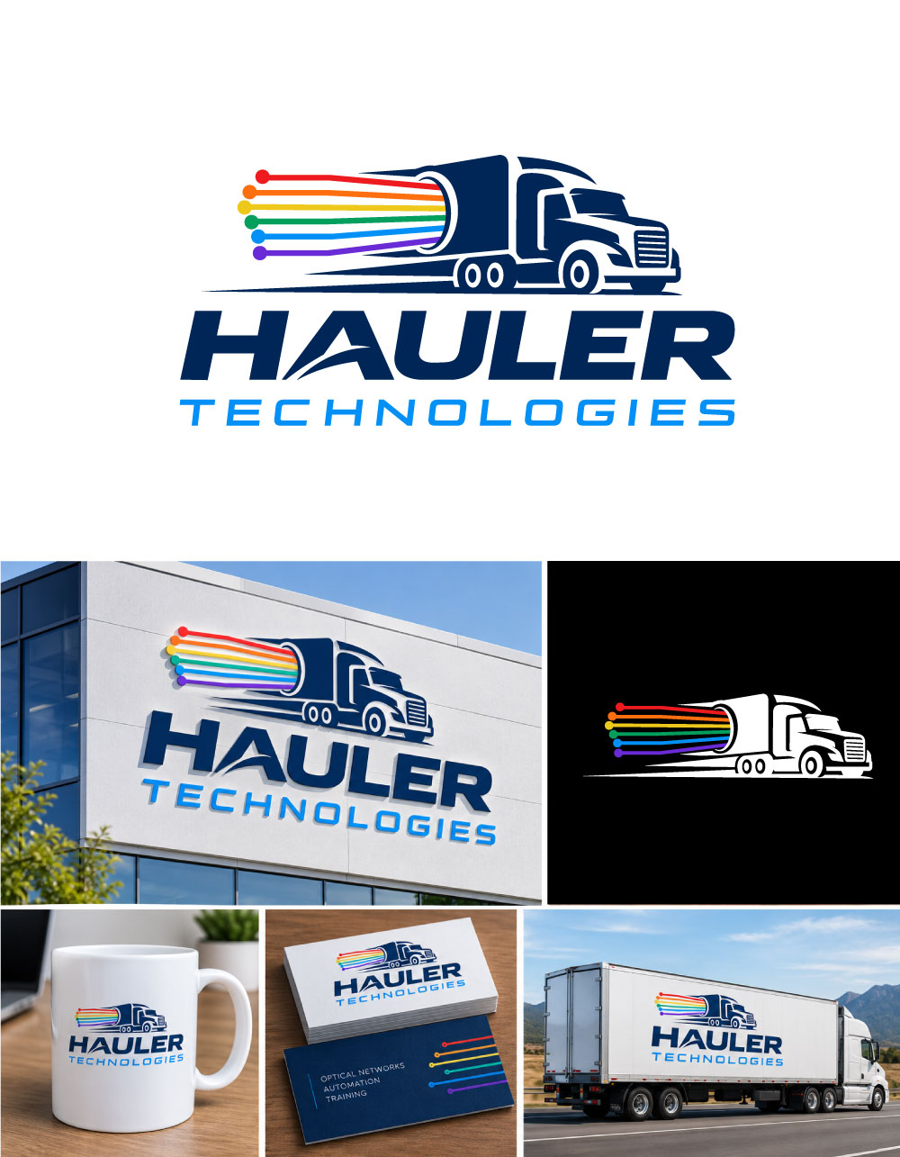 Logo Design by MaishaDesign for Hauler Technologies s.r.o. | Design #37786324