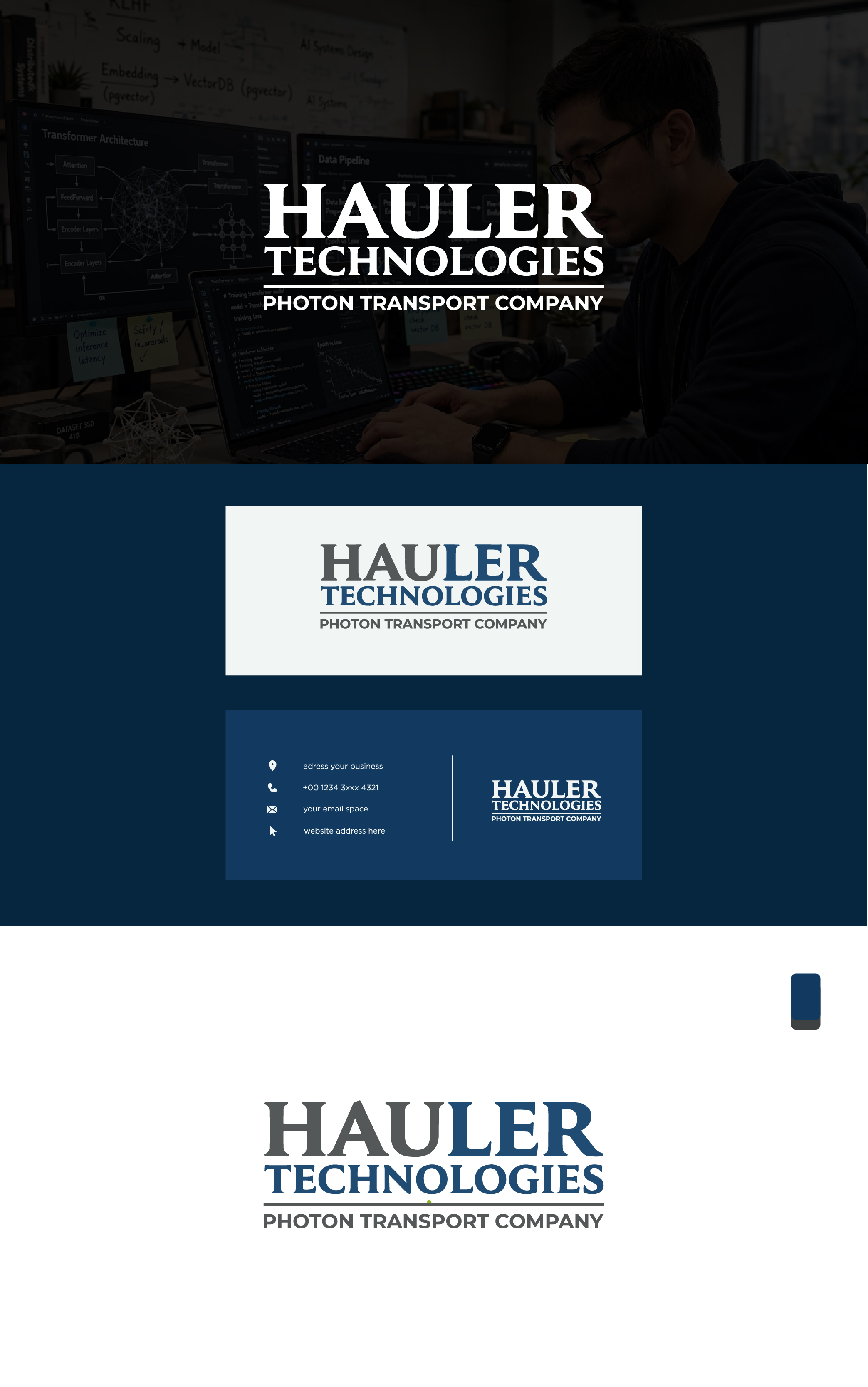 Logo Design by Annapoorna Design Co for Hauler Technologies s.r.o. | Design #37801652