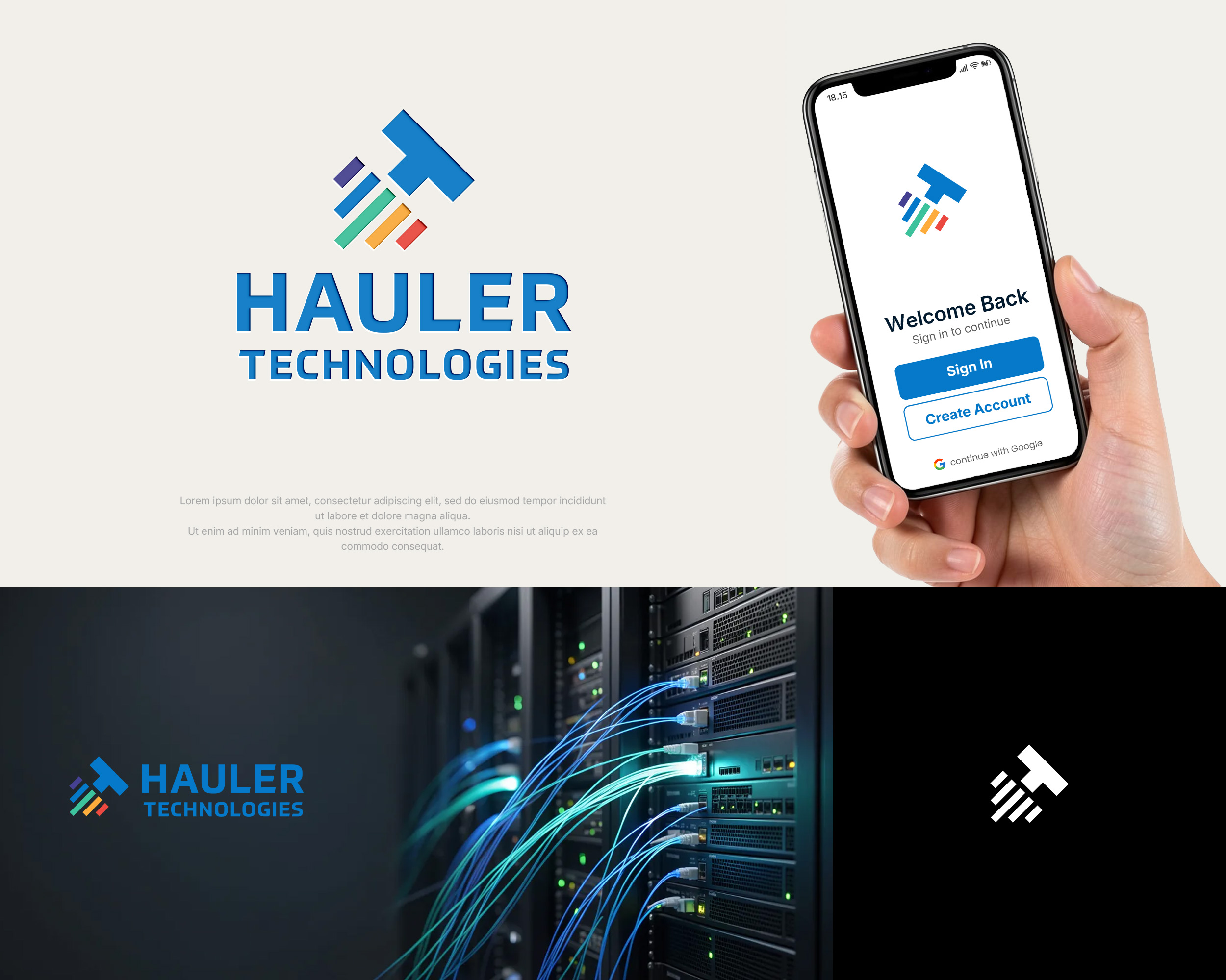 Logo Design by Kejo87 for Hauler Technologies s.r.o. | Design #37784473