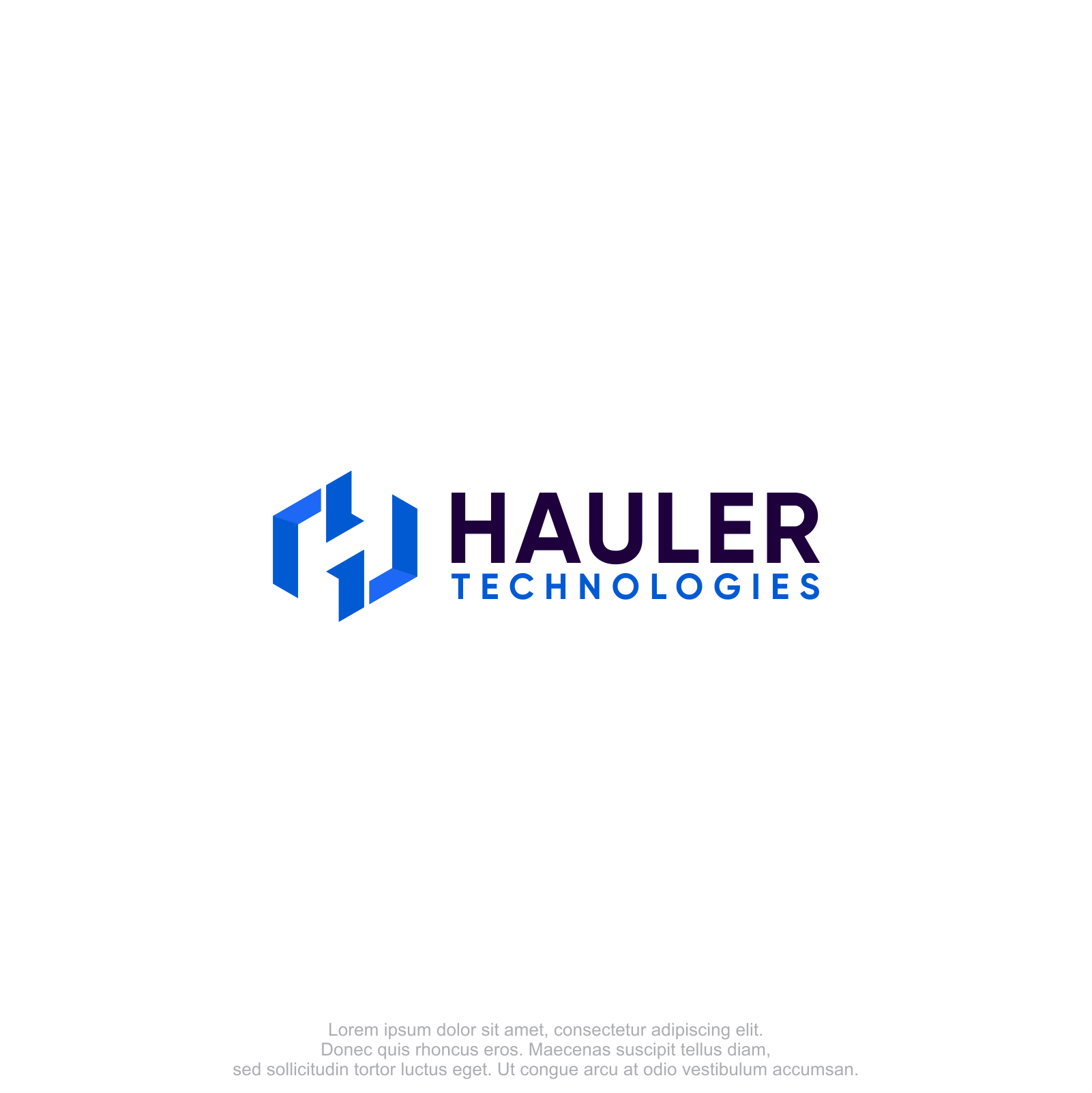 Logo Design by M.Syaiful Huda for Hauler Technologies s.r.o. | Design #37781256