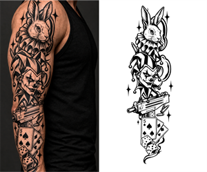Design de Tatouage par ThiagoB pour ce projet | Design : #37780345