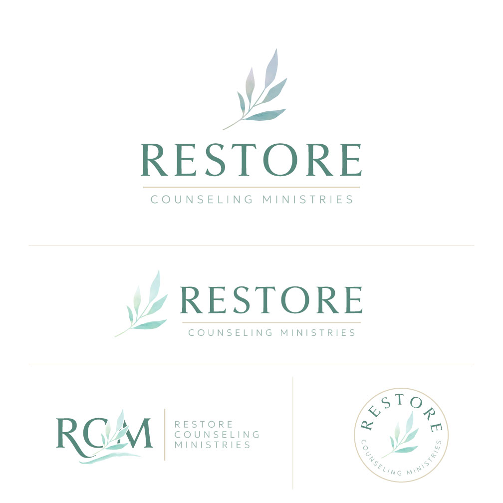 Logo Design by Franabanana for Restore Counseling Ministries | Design #37792591