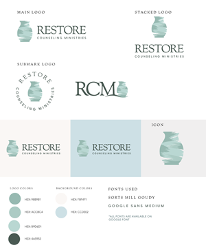 Logo Design by coloratura for Restore Counseling Ministries | Design: #37803165