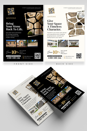 Diseño de Flyer por estevangio para Decor Stone | Diseño: #37787861