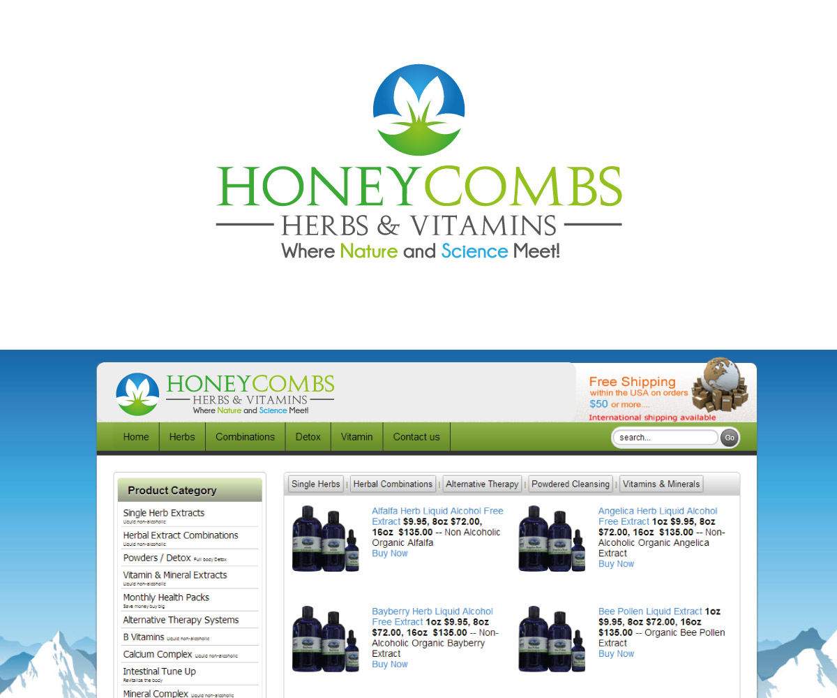 Logo Design by niko for HoneyCombs Industries | Design #3153006