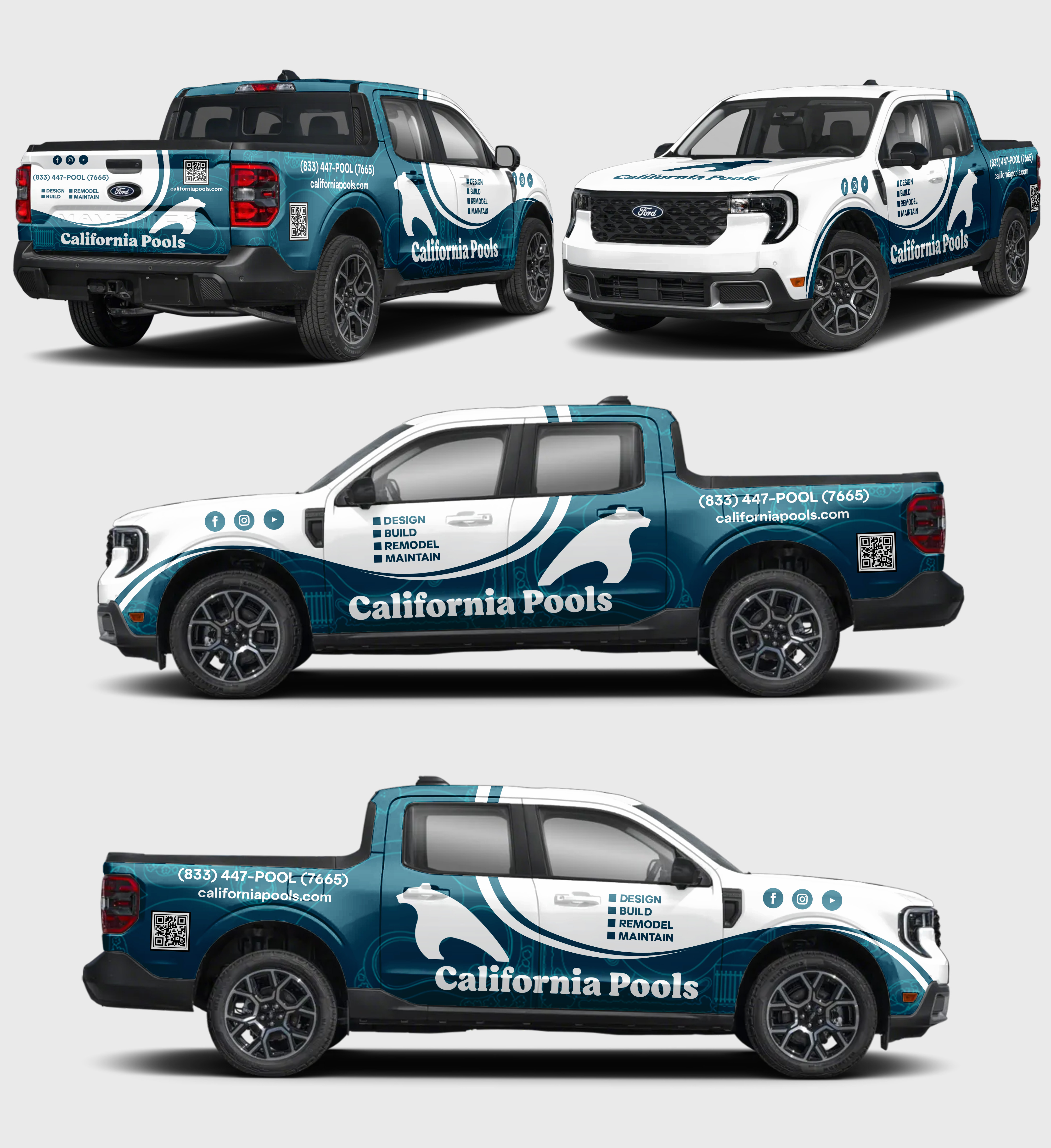 Car Wrap Design by tamtama for California Pools | Design #37794852