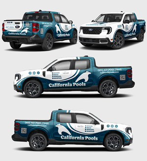 Car Wrap Design by tamtama for California Pools | Design: #37794852