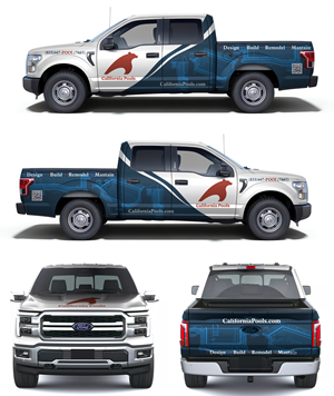Car Wrap Design by Yayan gesuter for California Pools | Design: #37801497