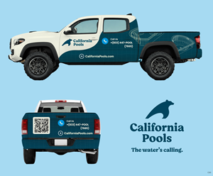 Car Wrap Design by pb for California Pools | Design: #37795930