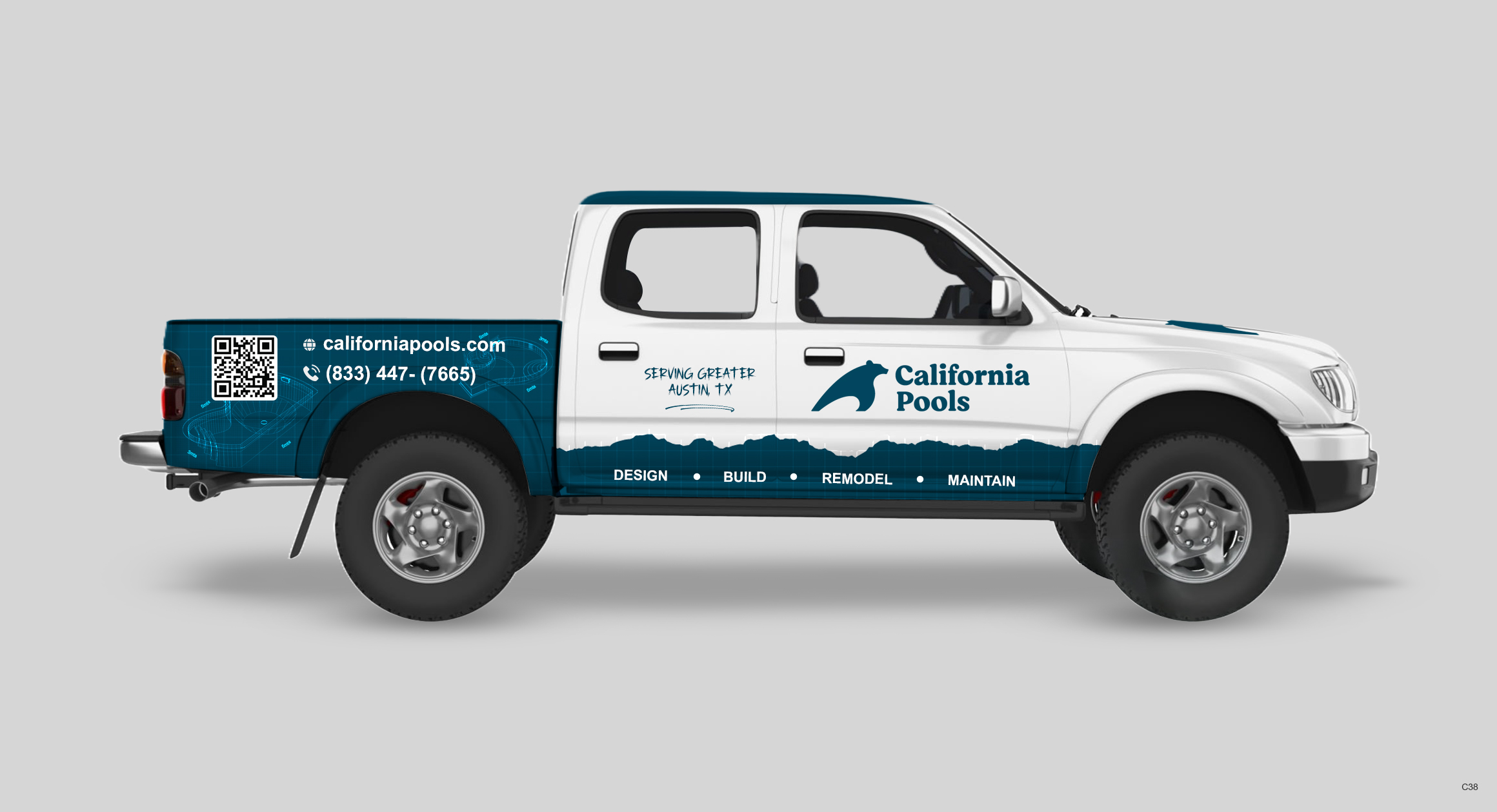 Car Wrap Design by pb for California Pools | Design #37795931